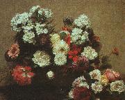 Henri Fantin-Latour Still Life with Flowers  2 Sweden oil painting reproduction